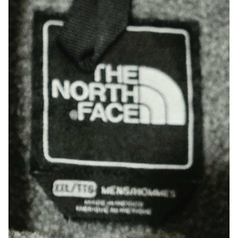 The North Face Denali Fleece Jacket Mens 2XL Gray Black Full Zip Vintage 2010